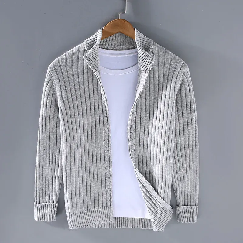Wayne | New Men's Zip Cardigan