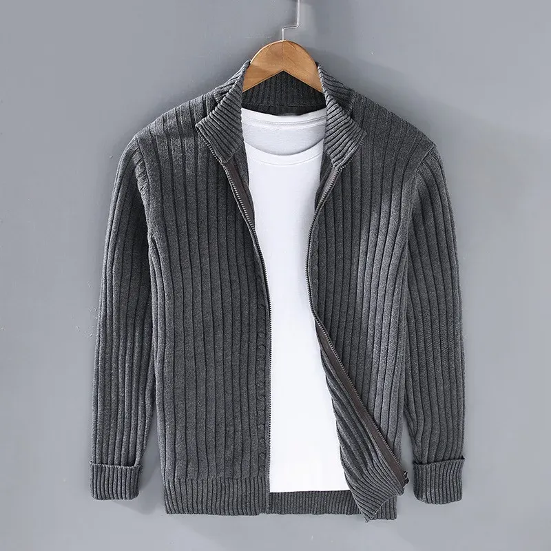 Wayne | New Men's Zip Cardigan