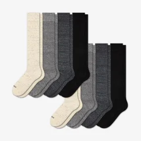 Women's Lightweight Knee High Sock 8-Pack