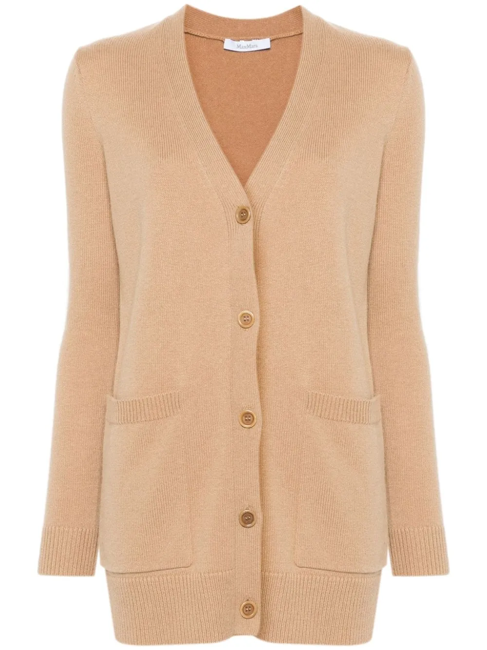 WOOL AND CASHMERE BLEND CARDIGAN