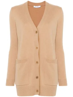 WOOL AND CASHMERE BLEND CARDIGAN