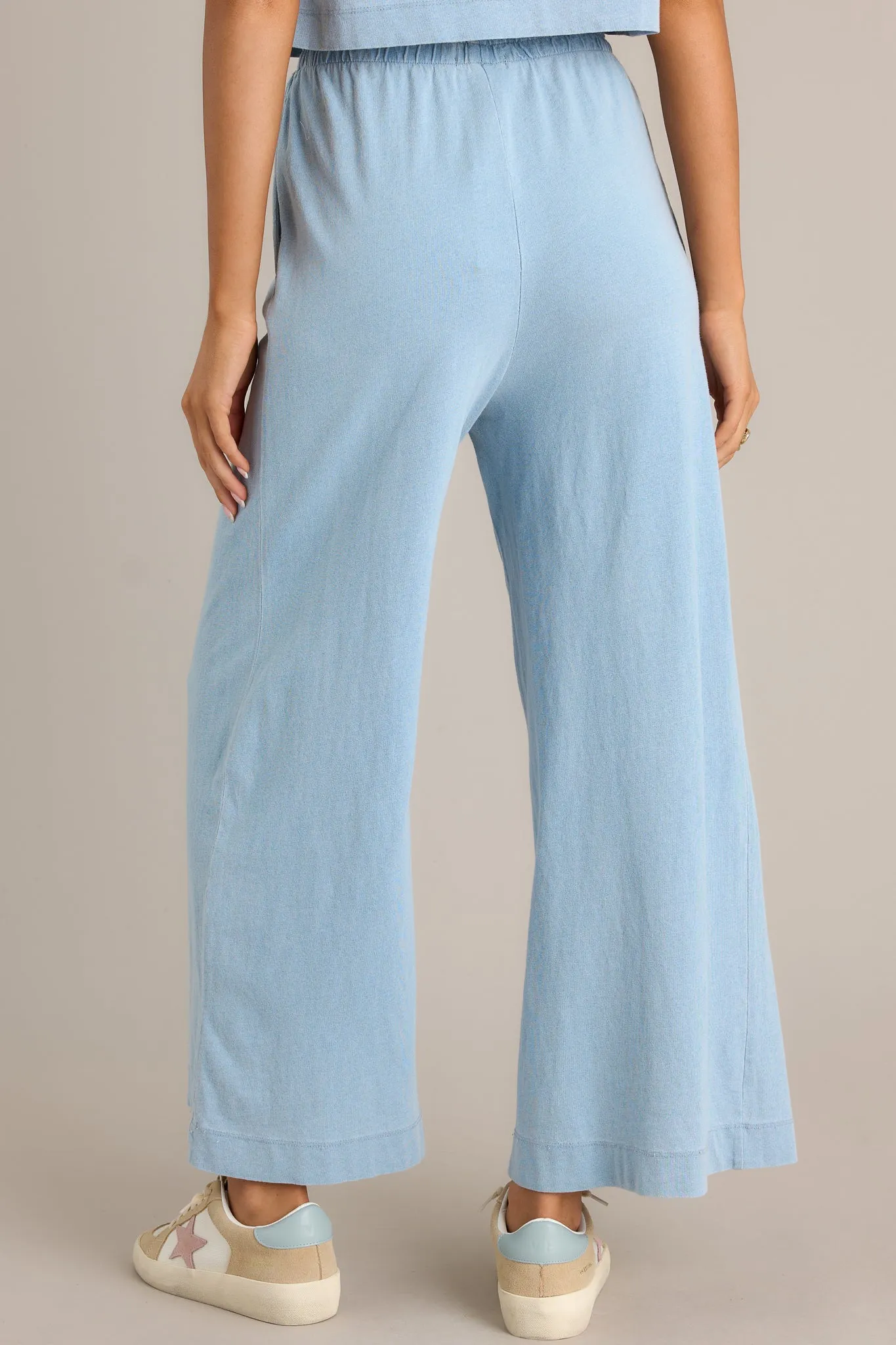 Z Supply Scout Washed Indigo Jersey Pants